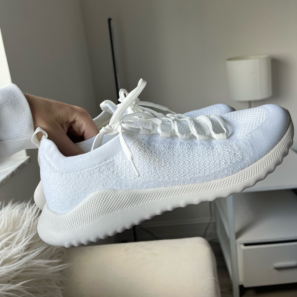 White Aetrex Carly Sneakers